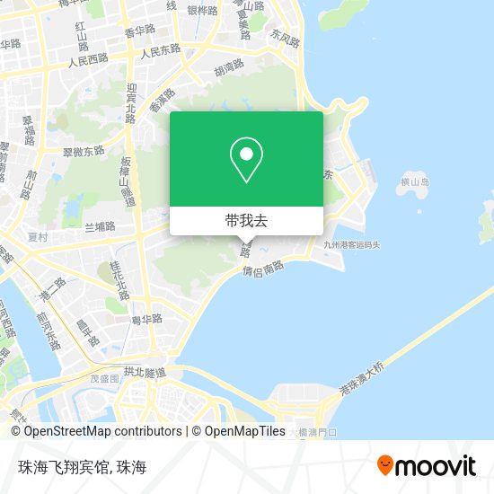 珠海飞翔宾馆地图
