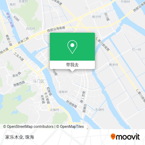 家乐木业地图