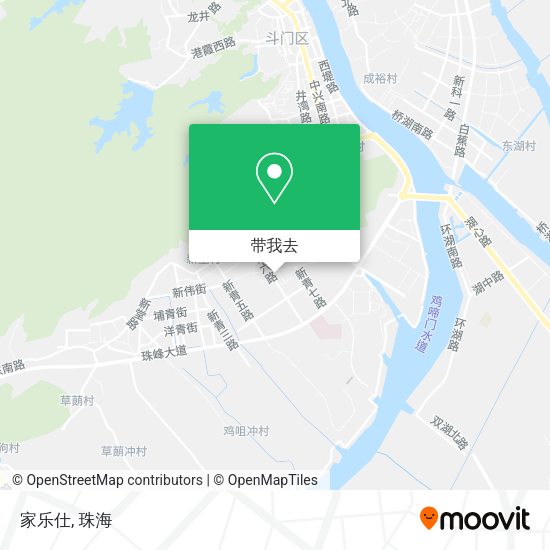 家乐仕地图