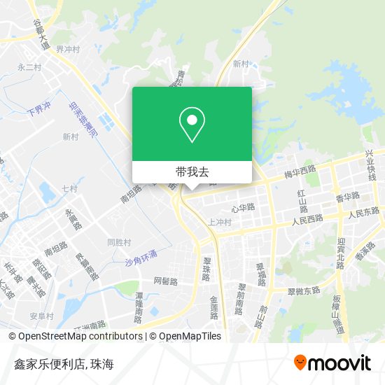 鑫家乐便利店地图