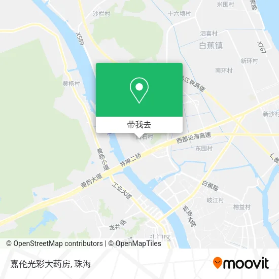 嘉伦光彩大药房地图