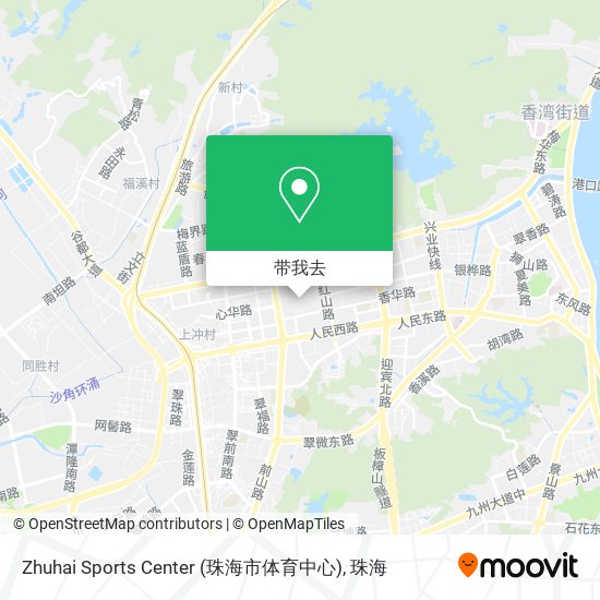 Zhuhai Sports Center (珠海市体育中心)地图