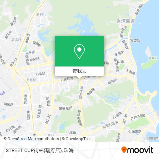 STREET CUP街杯(瑞府店)地图