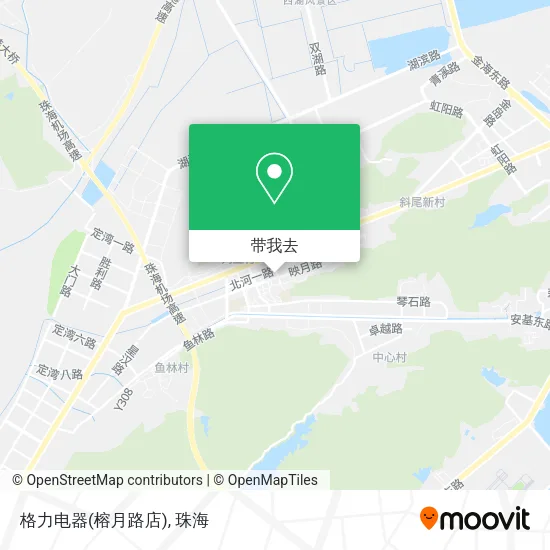 格力电器(榕月路店)地图