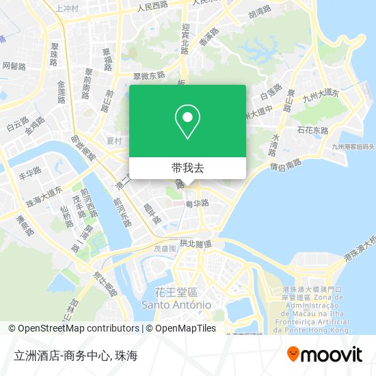 立洲酒店-商务中心地图