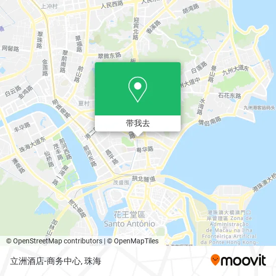 立洲酒店-商务中心地图
