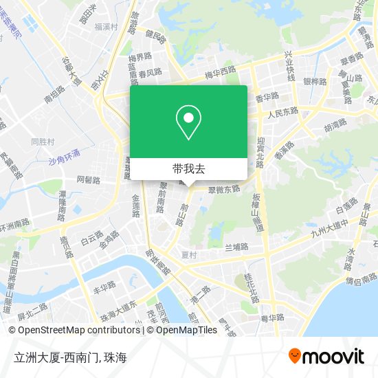 立洲大厦-西南门地图