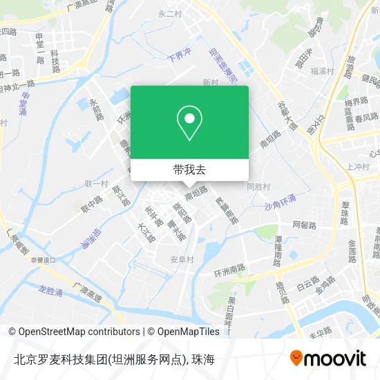 北京罗麦科技集团(坦洲服务网点)地图