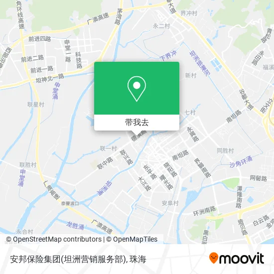 安邦保险集团(坦洲营销服务部)地图