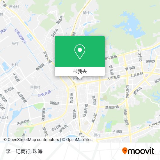 李一记商行地图