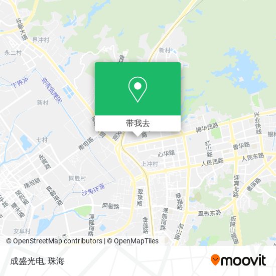 成盛光电地图