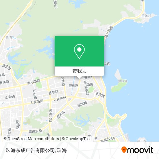 珠海东成广告有限公司地图