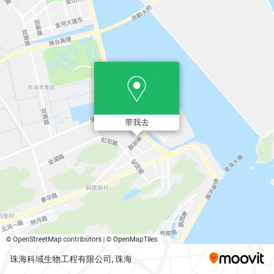 珠海科域生物工程有限公司地图
