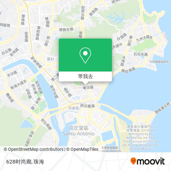 628时尚廊地图