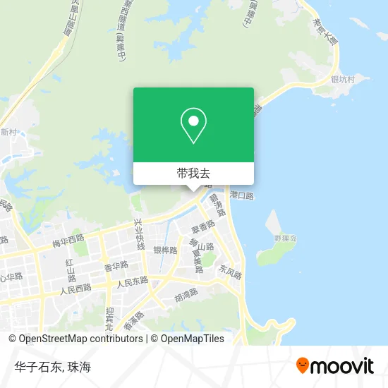 华子石东地图
