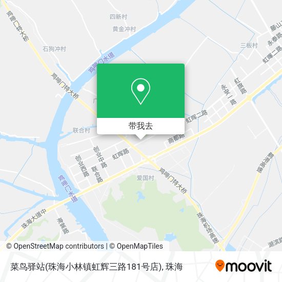 菜鸟驿站(珠海小林镇虹辉三路181号店)地图