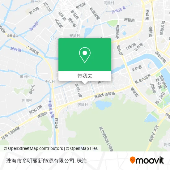 珠海市多明丽新能源有限公司地图