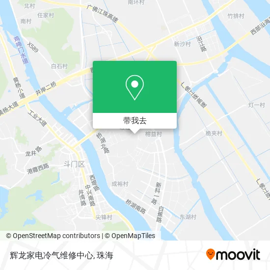 辉龙家电冷气维修中心地图