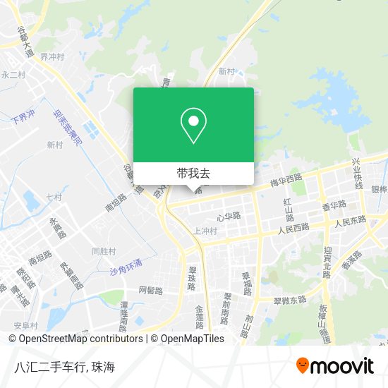 八汇二手车行地图