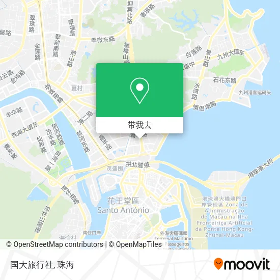 国大旅行社地图