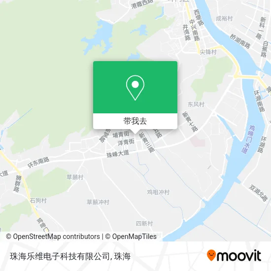 珠海乐维电子科技有限公司地图