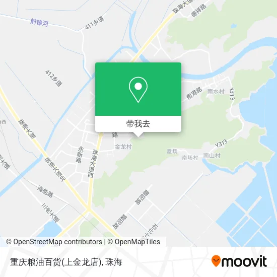 重庆粮油百货(上金龙店)地图