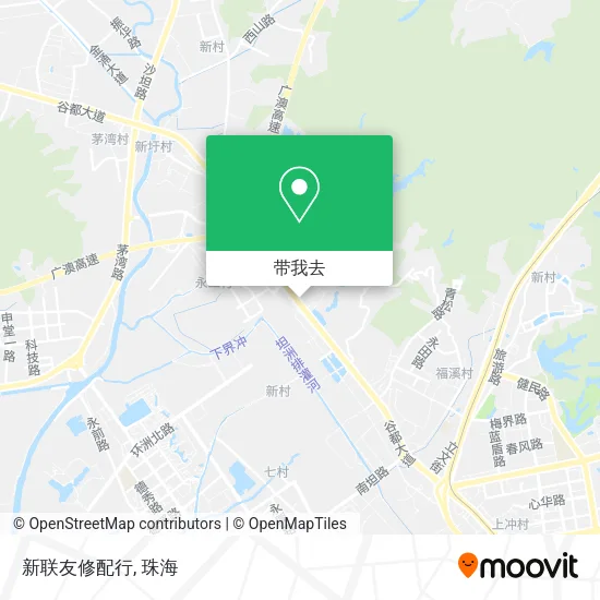 新联友修配行地图