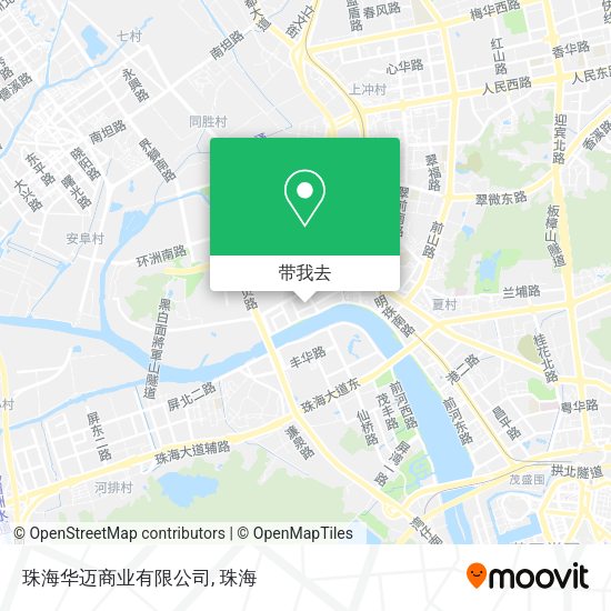 珠海华迈商业有限公司地图
