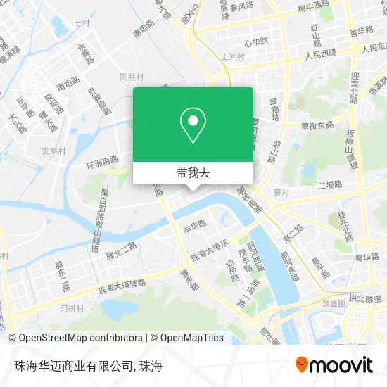珠海华迈商业有限公司地图