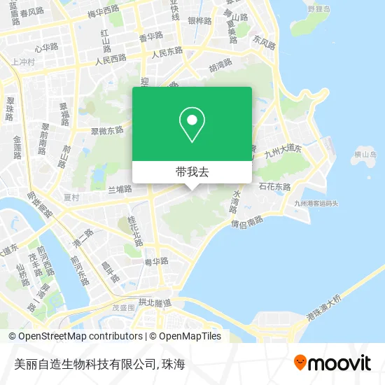 美丽自造生物科技有限公司地图
