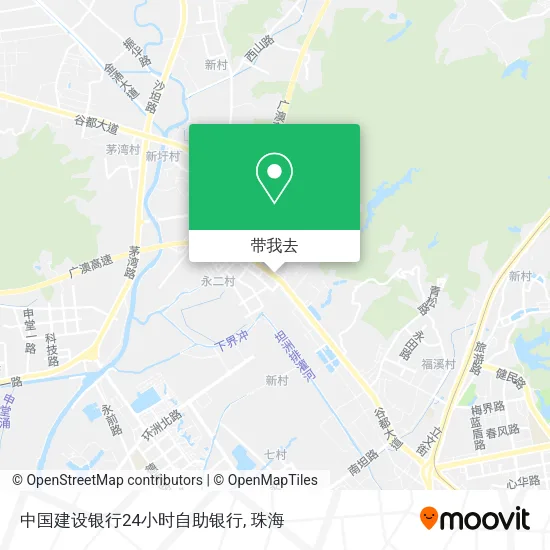 中国建设银行24小时自助银行地图