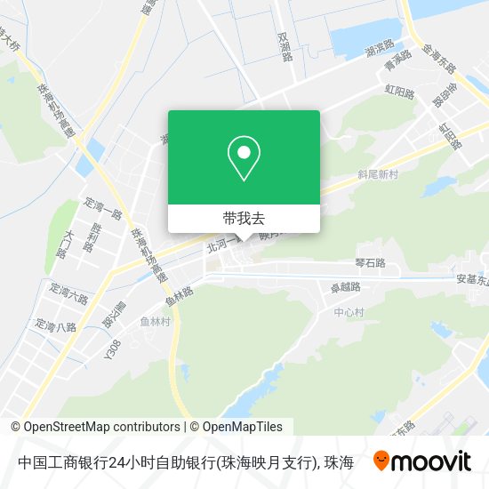 中国工商银行24小时自助银行(珠海映月支行)地图