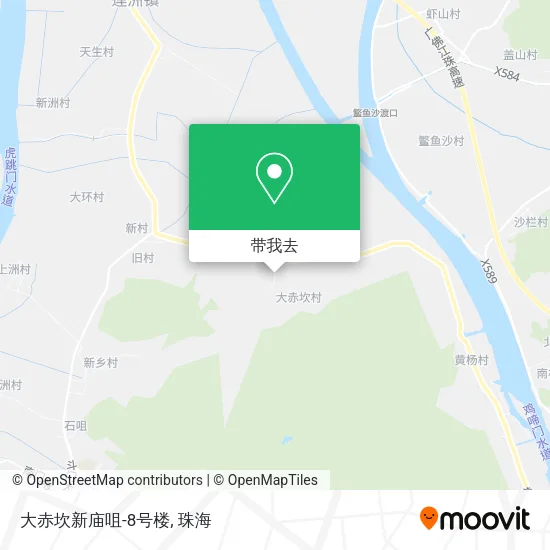 大赤坎新庙咀-8号楼地图