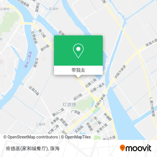 肯德基(家和城餐厅)地图
