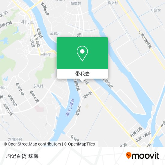 均记百货地图