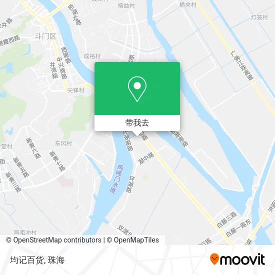 均记百货地图