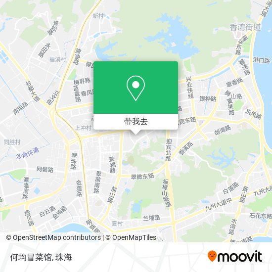 何均冒菜馆地图