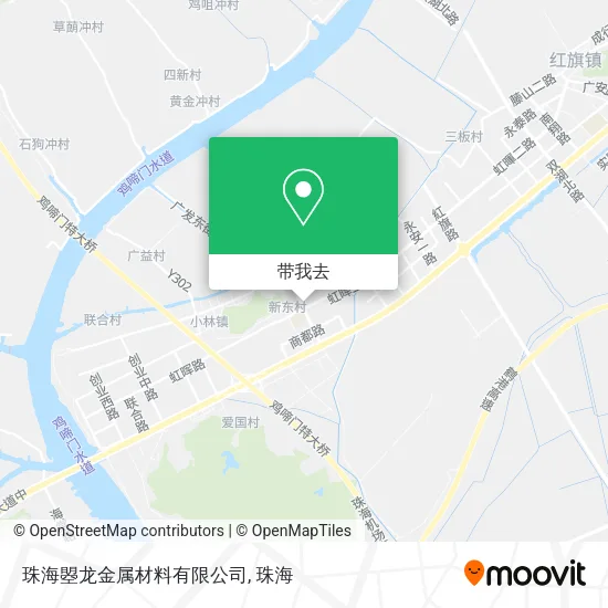 珠海曌龙金属材料有限公司地图