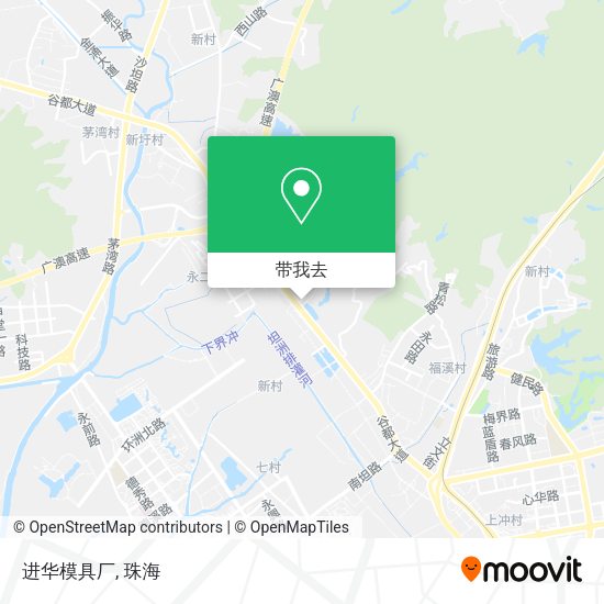 进华模具厂地图