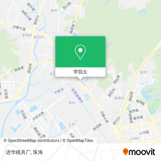 进华模具厂地图