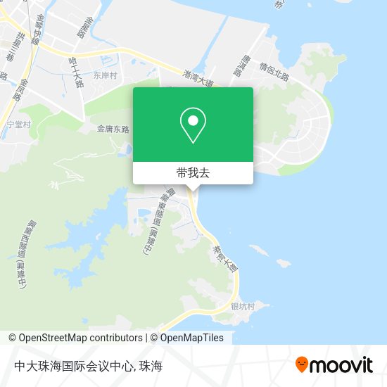 中大珠海国际会议中心地图