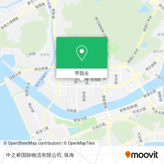 中之桥国际物流有限公司地图