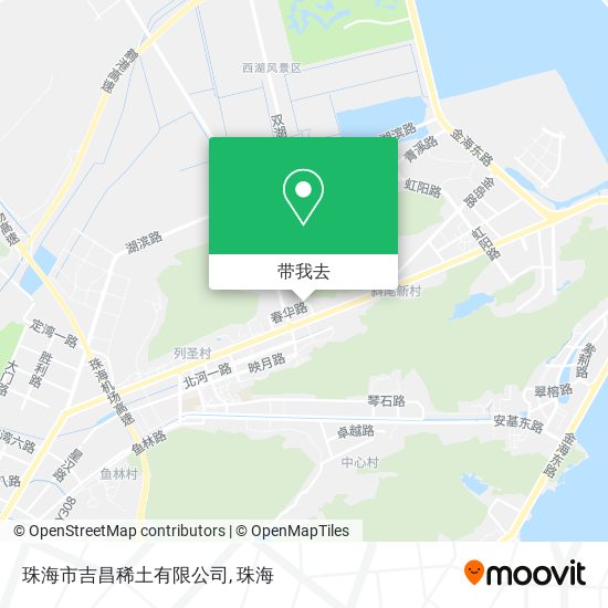 珠海市吉昌稀土有限公司地图