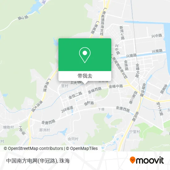 中国南方电网(华冠路)地图