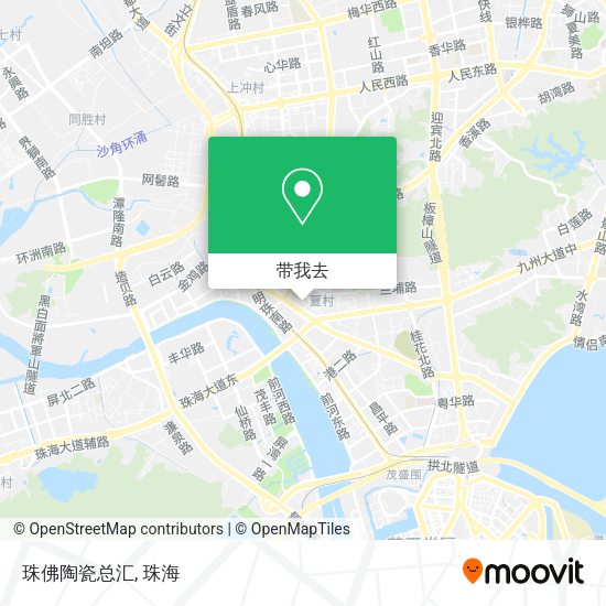 珠佛陶瓷总汇地图
