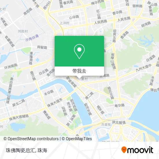 珠佛陶瓷总汇地图