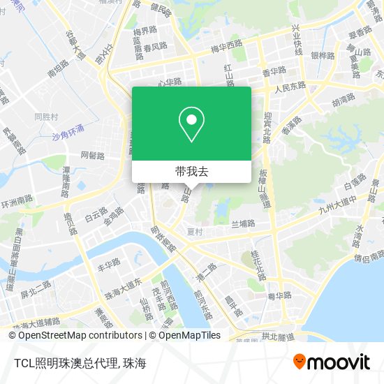 TCL照明珠澳总代理地图