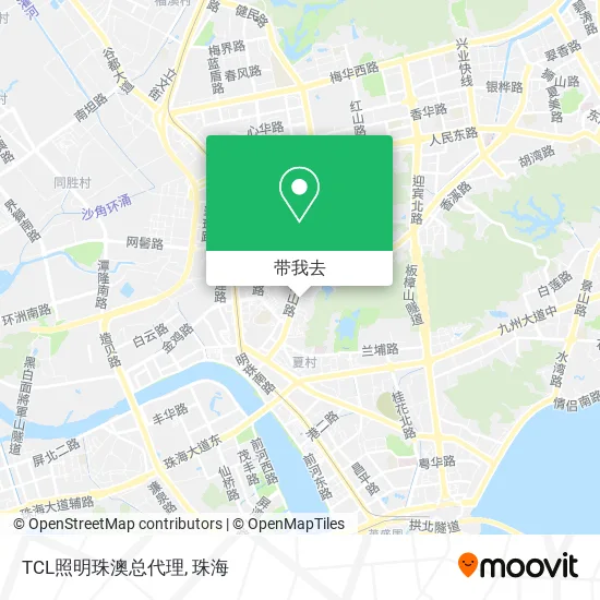 TCL照明珠澳总代理地图