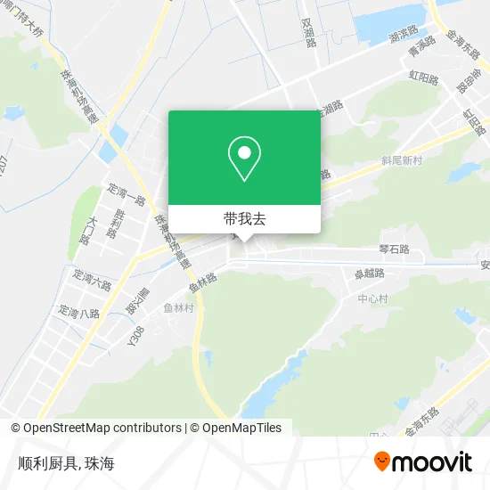顺利厨具地图