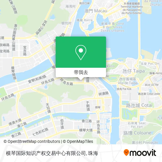 横琴国际知识产权交易中心有限公司地图